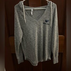 Chicka-d Gray Knit Sweater PENN STATE long